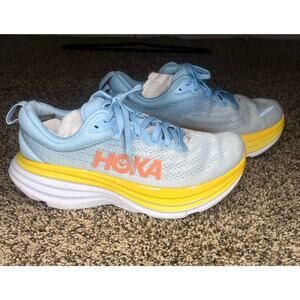 Women's HOKA Bondi 8 1127954 SSCA blue size 9.5B